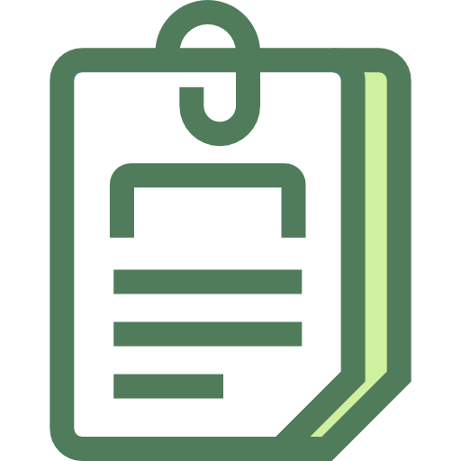 Files Monochrome Green icon
