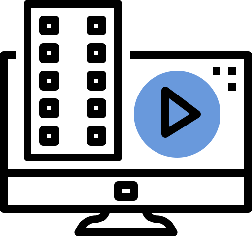 Computer Winnievizence Blue icon