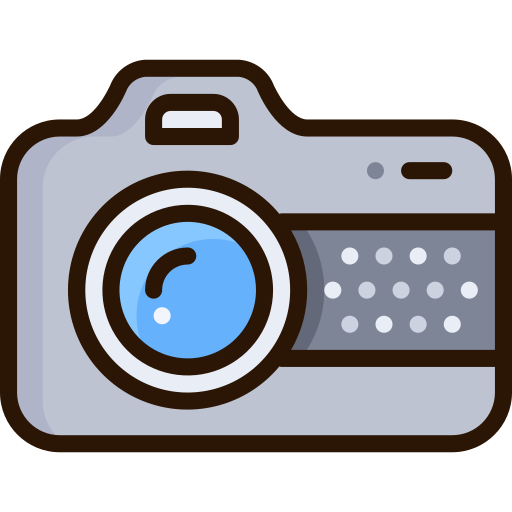 カメラ Tastyicon Lineal color icon