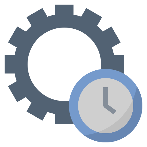 Time management Noomtah Flat icon