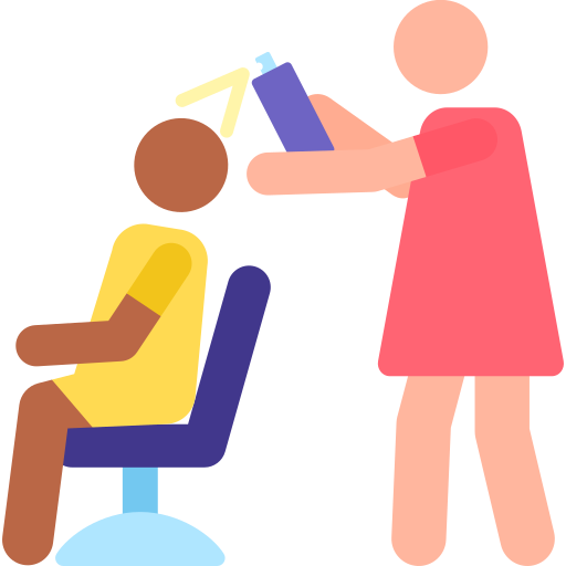 Hairdresser Pictograms Colour icon