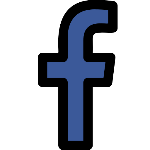 facebook Pixel Perfect Lineal Color icon
