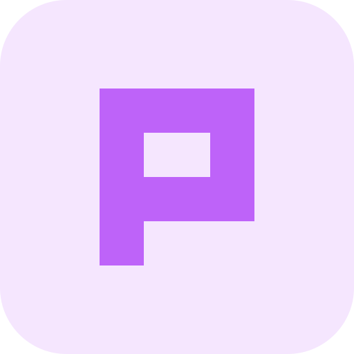 plurk Pixel Perfect Tritone icoon