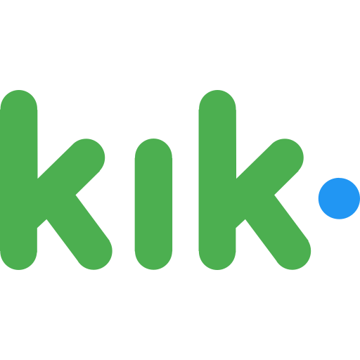 Kik Pixel Perfect Flat icon