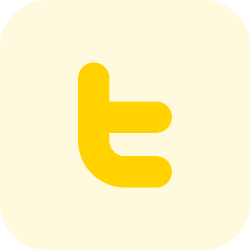 Twitter Pixel Perfect Tritone icon