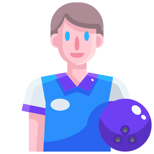 Bowling game Justicon Flat icon