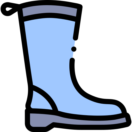 wasserschuhe Detailed Rounded Lineal color icon