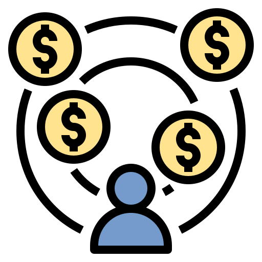 Финансовые Noomtah Lineal color иконка