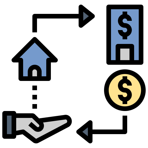 Refinancing Noomtah Lineal color icon