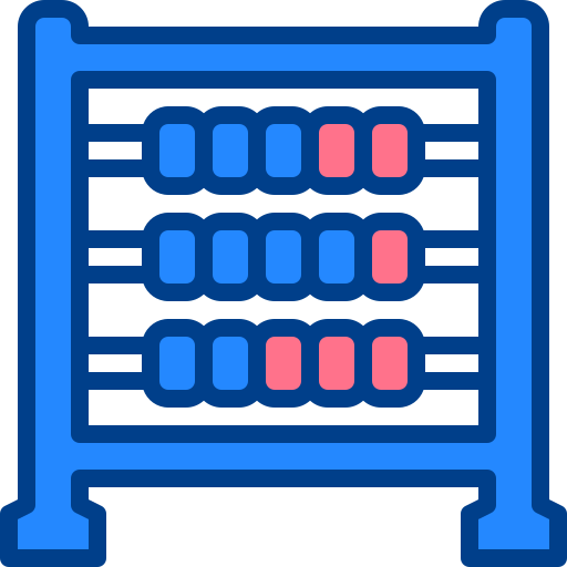 Abacus Berkahicon Lineal Color icon