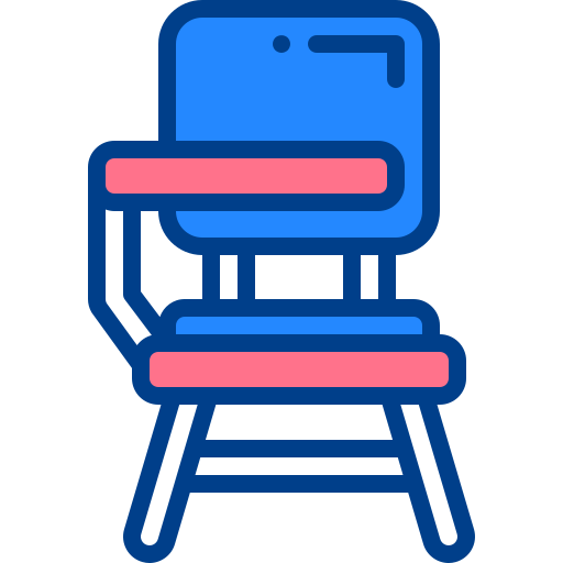 sedia della scrivania Berkahicon Lineal Color icona