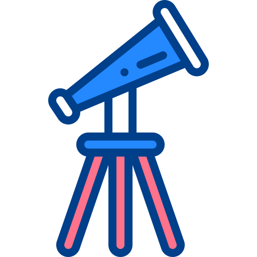 Telescope Berkahicon Lineal Color icon