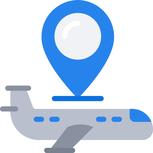 Air navigation Juicy Fish Flat icon