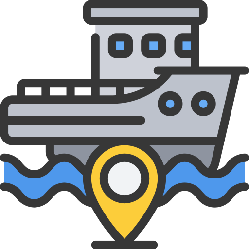 navegación marítima Juicy Fish Soft-fill icono