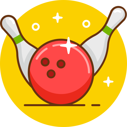Bowling Pixel Buddha Premium Circular icon