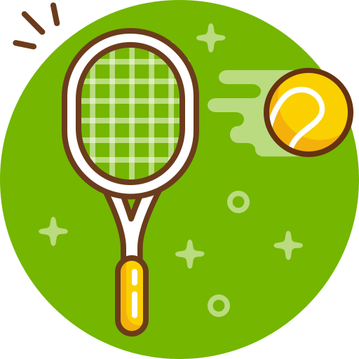 tennis Pixel Buddha Premium Circular icoon
