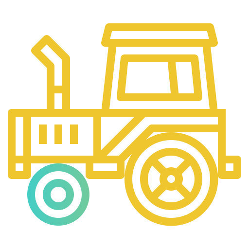tractor Smalllikeart Gradient icono