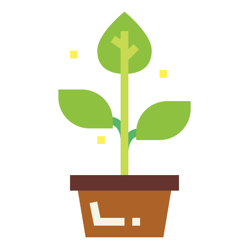 Plant Smalllikeart Flat icon