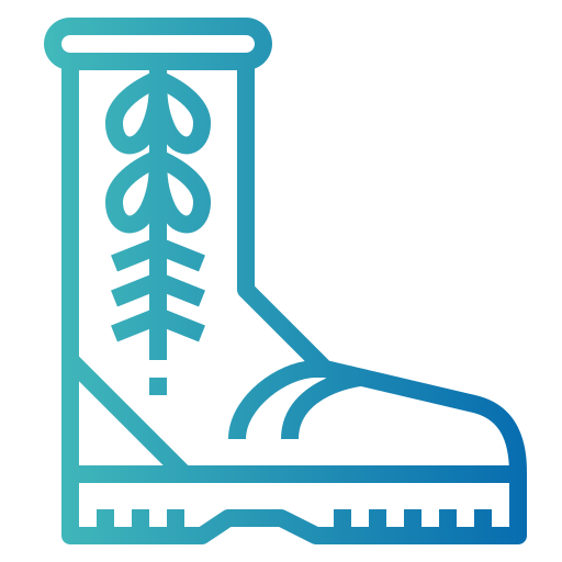 Boot Smalllikeart Gradient icon