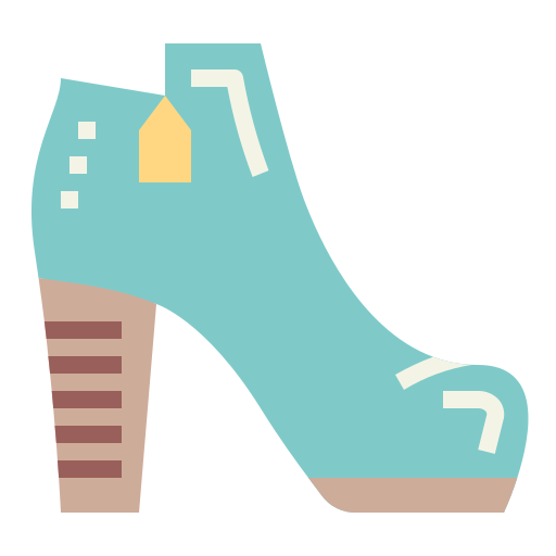 High heel Smalllikeart Flat icon