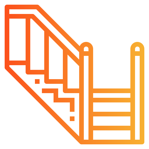 escalier Smalllikeart Gradient Icône