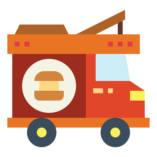 burger Smalllikeart Flat icon