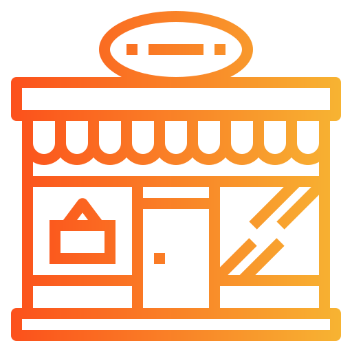 Grocery Smalllikeart Gradient icon