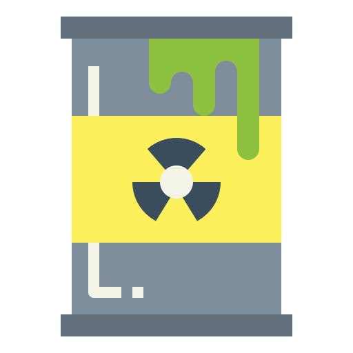 Radioactivity Smalllikeart Flat icon