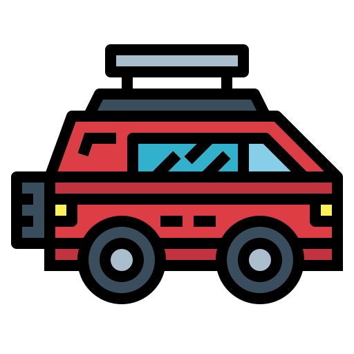 furgone Smalllikeart Lineal Color icona