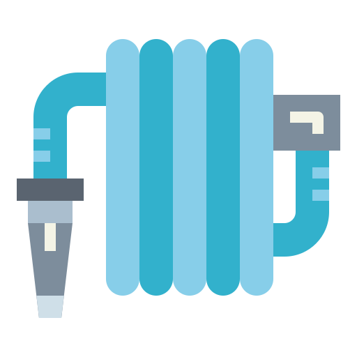 Water hose Smalllikeart Flat icon