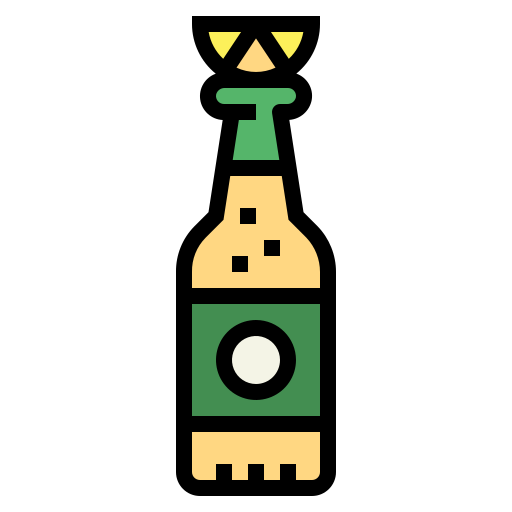 ビール Smalllikeart Lineal Color icon