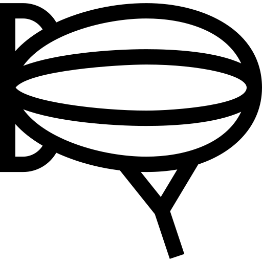 dirigibile Basic Straight Lineal icona