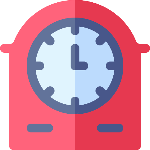 Clock Basic Rounded Flat icon