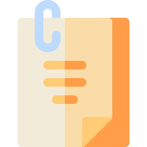 Papers Basic Rounded Flat icon