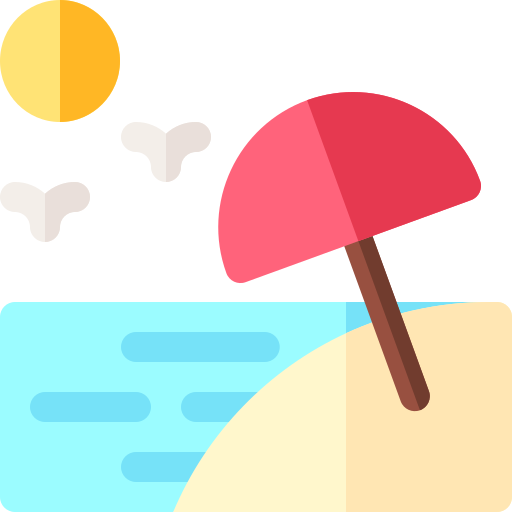 Playa Basic Rounded Flat icono