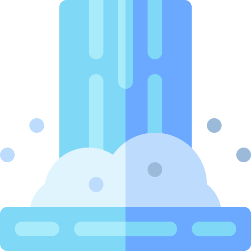 wasserfall Basic Rounded Flat icon