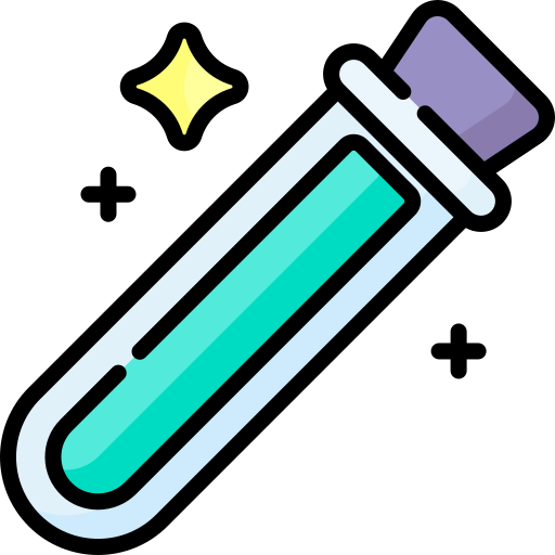 Flask Kawaii Lineal color icon