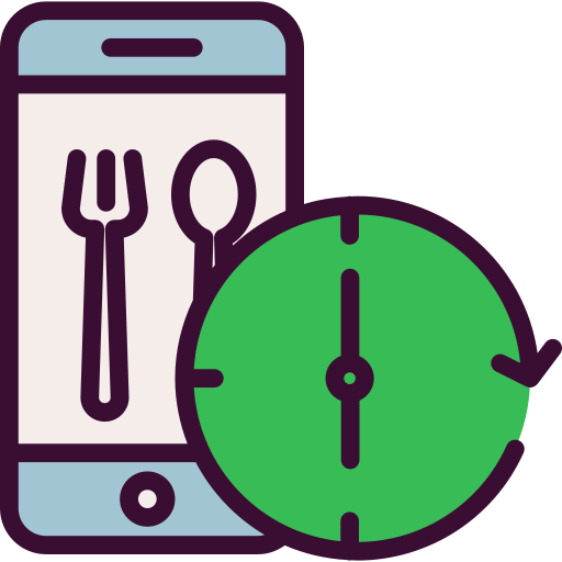 Food tracking Dailypm Studio Linear color icon