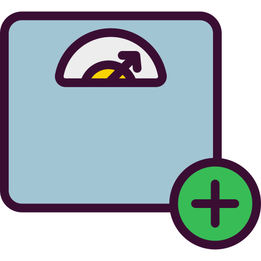Gain weight Dailypm Studio Linear color icon