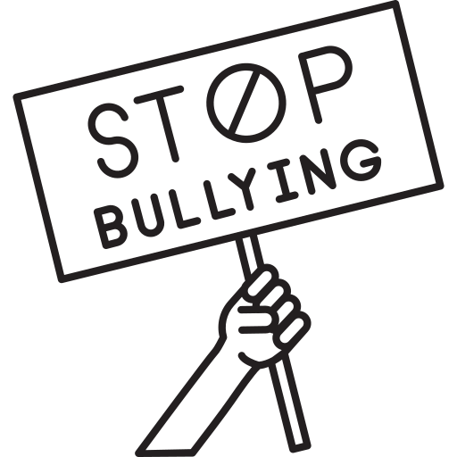 Stop bullying Dailypm Studio Outline icon