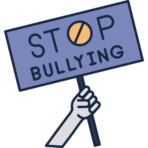 Stop bullying Dailypm Studio Linear color icon