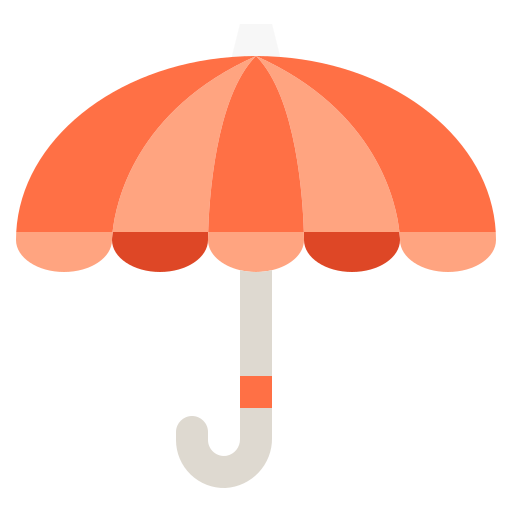 paraplu Justicon Flat icoon
