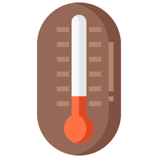 thermometer Justicon Flat icon