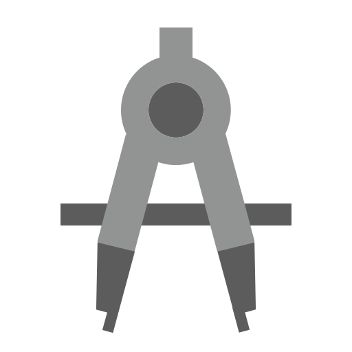 kompas Andinur Flat ikona