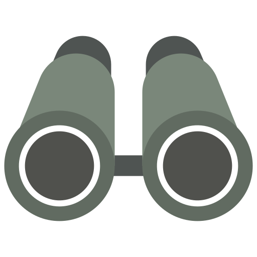 Binoculars Victoruler Flat icon