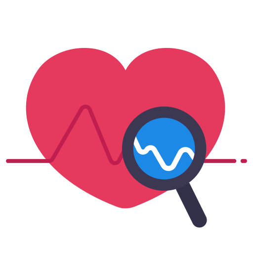 Heart rate Victoruler Flat icon