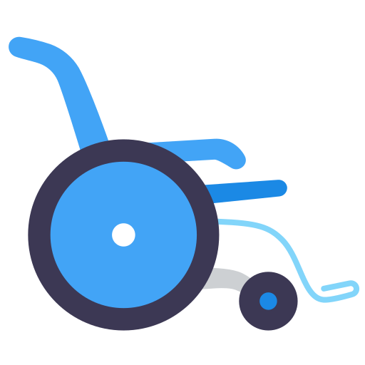Wheelchair Victoruler Flat icon