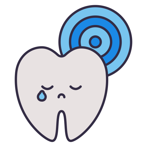 Toothache Victoruler Linear Colour icon