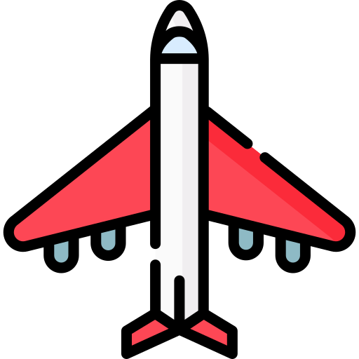 飛行機 Special Lineal color icon