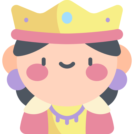 prinzessin Kawaii Flat icon